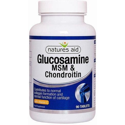 Glucosamine 500mg MSM 500mg & Chondroitin 100mg 90 Tablets