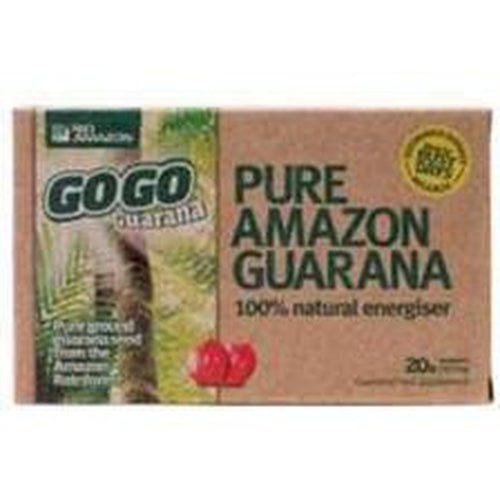 GoGo Guarana 500mg 20 Vegicaps