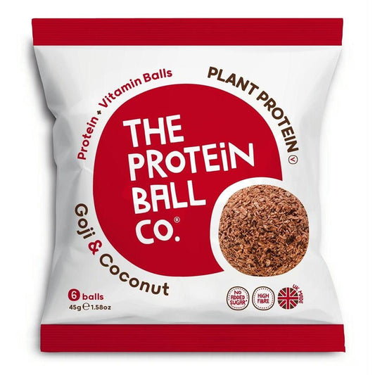 Goji & Coconut Plant Protein Balls 45g