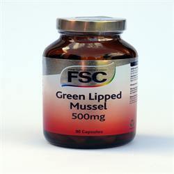 Green Lipped Mussel 500mg 90 Capsules