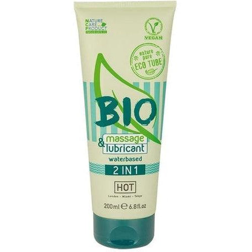 HOT BIO 2 in 1 Massage & Lubricant Waterbased
