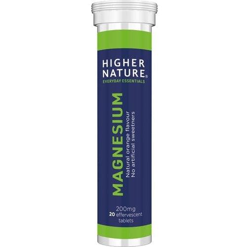 Higher Nature - Magnesium Effervescent 20 Tablets