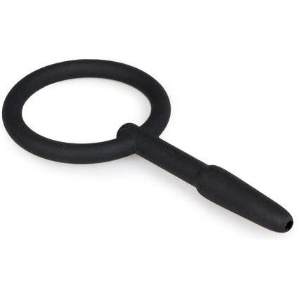 Hollow Silicone Penisplug With Pullring