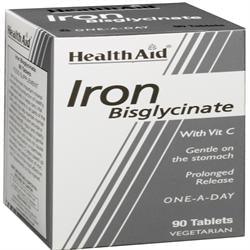 Iron Bisglycinate - 90 Tablets