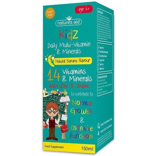Kidz Milti-Vitamin & Minerals 150ml