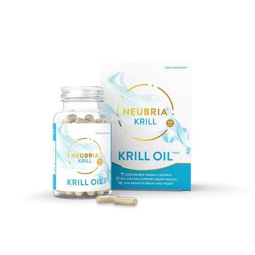 Krill Oil Omega-3 Fish Gelatin 60 Capsules