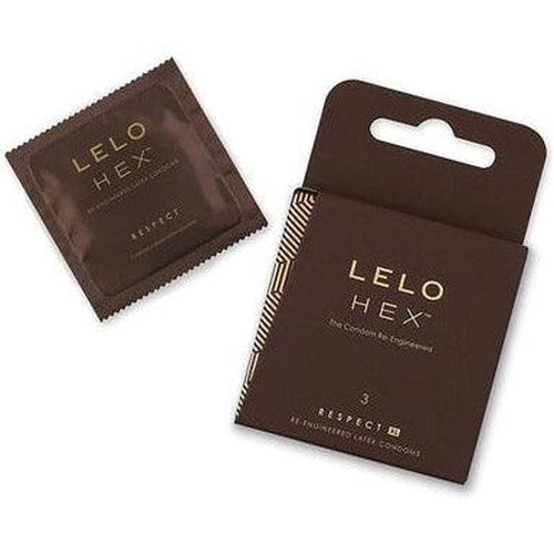 LELO HEX Respect XL - 3 Condoms