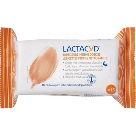 Lactacyd Fresh Intimate Wipes - 15 pcs