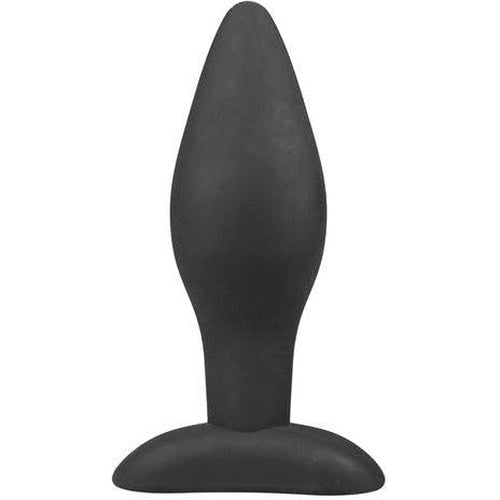 Large Black Silicone Buttplug