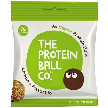 Lemon + Pistachio Protein Balls - 6 bite-sized balls 45g
