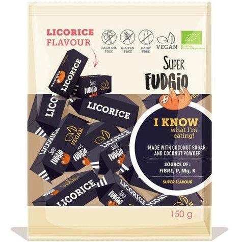 Licorice Fudge Org & Vegan 150g