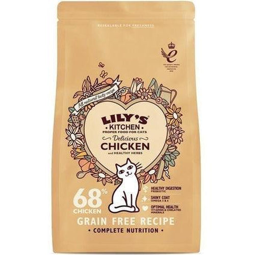 Lily's Kitchen Delicious Chicken Dry Food for Cats 200g