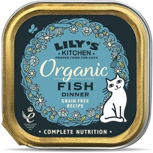 Lily's Kitchen Organic Fish Dinner for Cats 85g