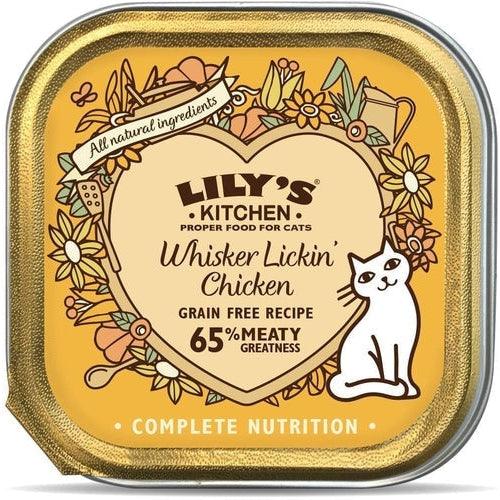 Lily's Kitchen Whisker Lickin' Chicken for Cats 85g