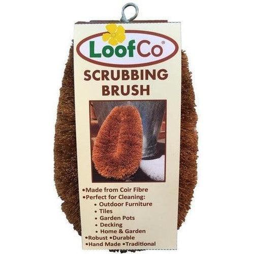 LoofCo Scrubbing Brush coir fibre plastic free