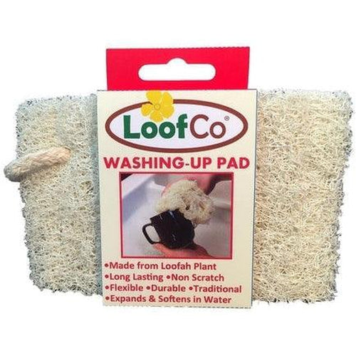 LoofCo Washing-Up Pad made from loofah biodegradable plastic free