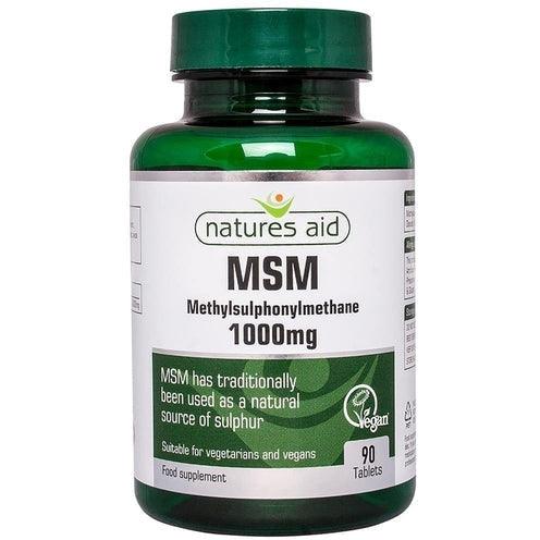 MSM (methylsulphonylmethane) 1000mg 90 Tablets