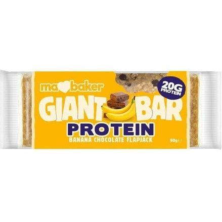 Ma Baker Giant Protein Flapjack - Banana Choc