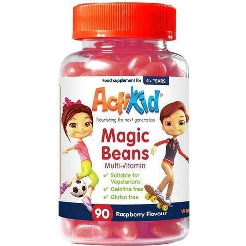 Magic Beans Multi-Vit Raspberry 90 Gummies