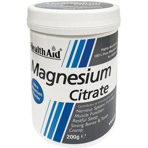 Magnesium Citrate Vegan 200g Powder
