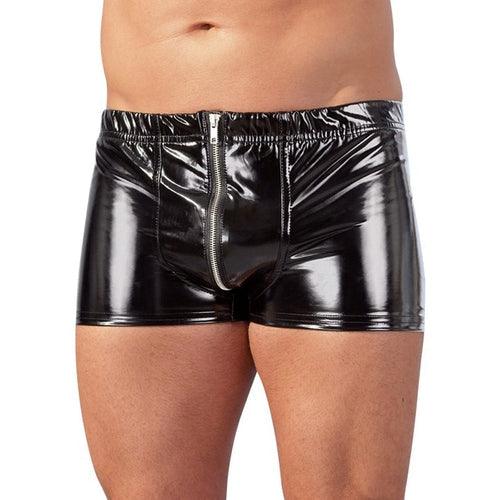 Men's Vinyl Pants With Zip