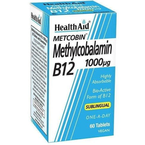 Methylcobalamin 1000mcg B12 - 60 Tablets