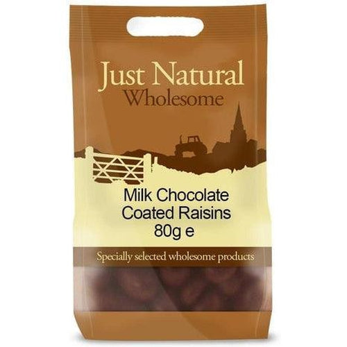 Milk Chocolate Coated Raisins 80g