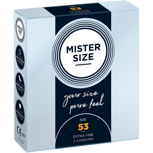 Mister Size - 53 mm Condoms 3 Pieces