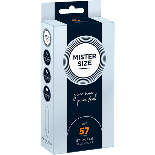 Mister Size - 57 mm Condoms 10 Pieces