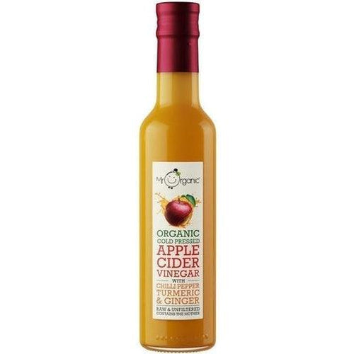 Mr Organic Apple Cider Vinegar with Chilli Turmeric and Ginger