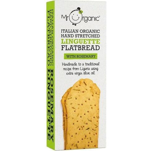 Mr Organic Linguette Flatbread with Rosemary (10x150g)