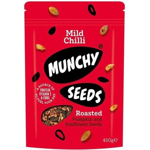 Munchy Seeds Mild Chilli 450g Mega resealable pouch