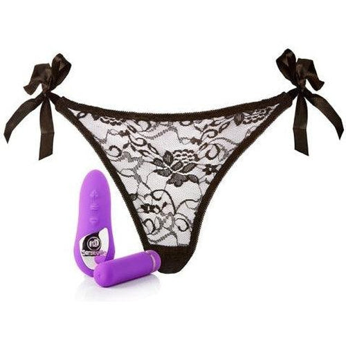 N? Sensuelle Pleasure Panty Bullet Purple