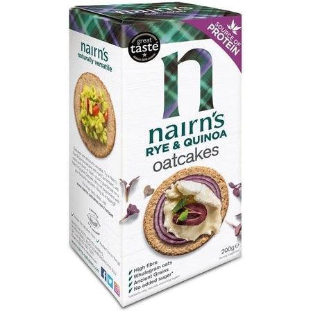 Nairn's Rye & Quinoa Oatcakes 200g