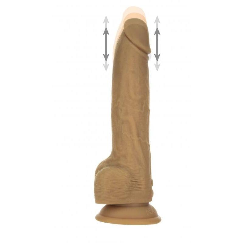 Naked Addiction Realistic Thrusting Dildo with Remote Control - 23 cm