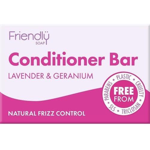 Natural Conditioner Bar - Lavender & Geranium 95g