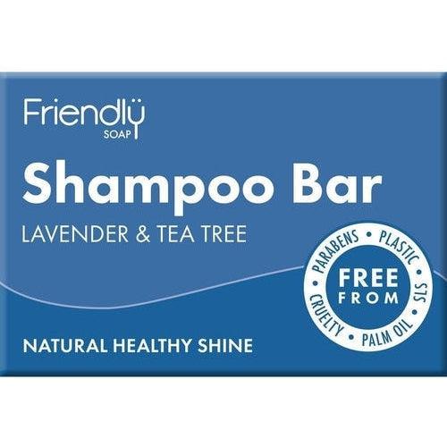 Natural Shampoo Bar - Lavender & Tea Tree 95g