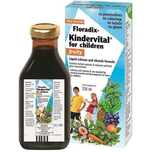 New Improved Kindervital for Children Fruity Formula 250ml