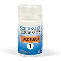 No 1 Calc Fluor Tissue Salts 125 Tabs