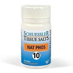 No 10 Nat Phos Tissue Salts 125 Tabs