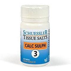 No 3 Calc Sulph Tissue Salts 125 Tabs