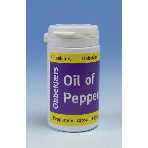 Obbekjaers Oil Of Peppermint 90 caps