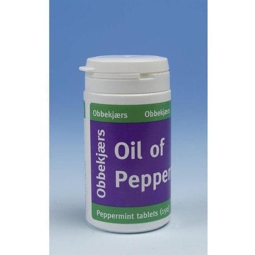 Obbekjaers Oil of Peppermint 150 tabs