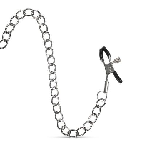 Open Ball Gag With Nipple Clamps
