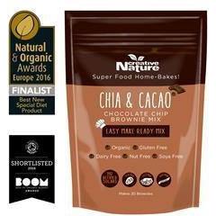 Org Chia and Cacao Brownie Mix 400g