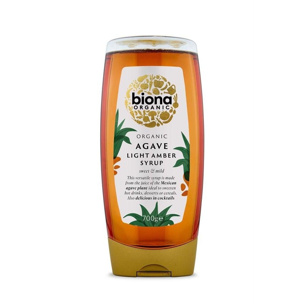 Organic Agave Syrup Light - Squeezy Bottle 700g
