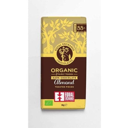 Organic Almond Dark Chocolate (55%)
