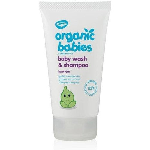 Organic Babies Baby Wash & Shampoo Lavender 150ml
