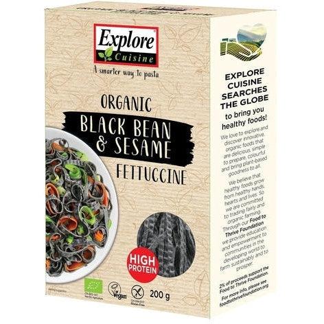 Organic Black Bean & Fettuccine 200g