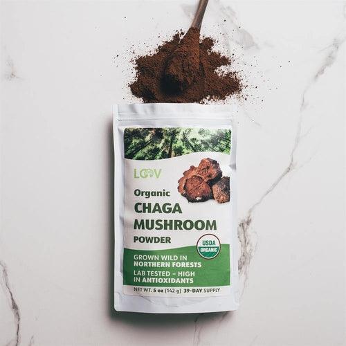 Organic Chaga Mushroom Powder 142g